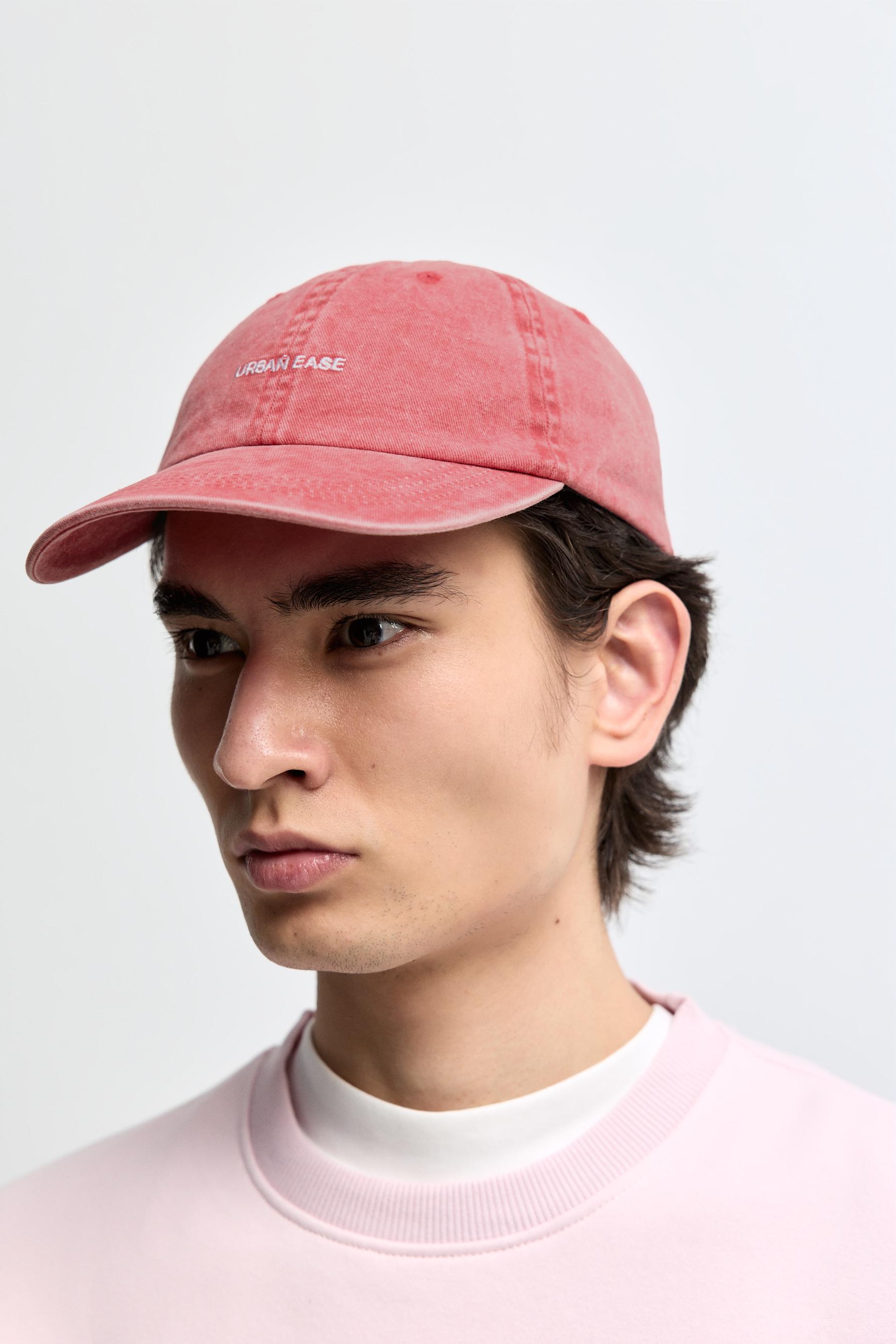Gorra bordado efecto lavado