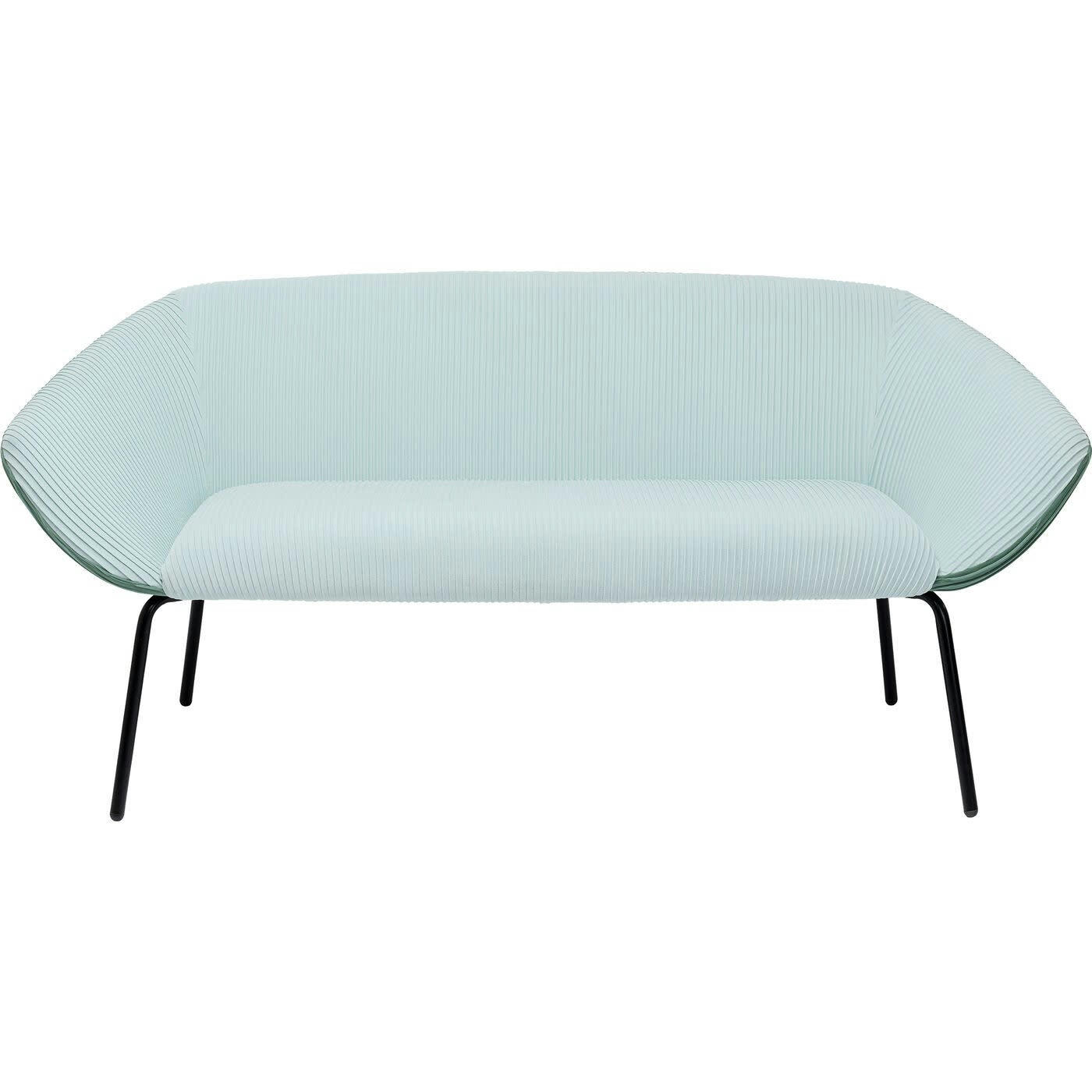 BALLABILE - Canapé Ballabile 2 places bleu et vert Kare Design