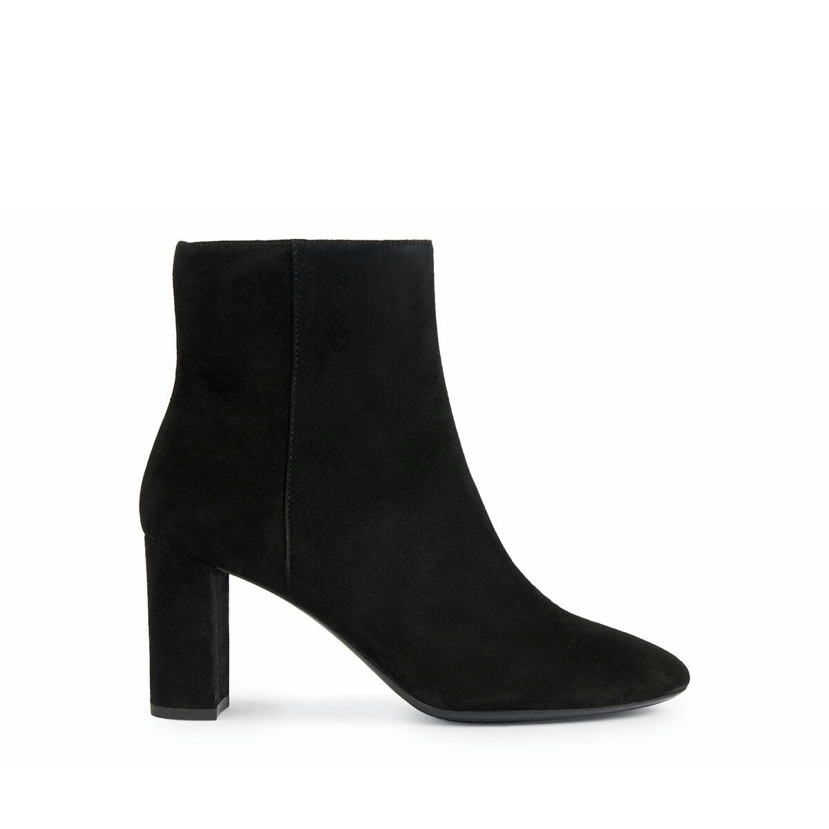 Bottines cuir respirantes à talon Pheby 80