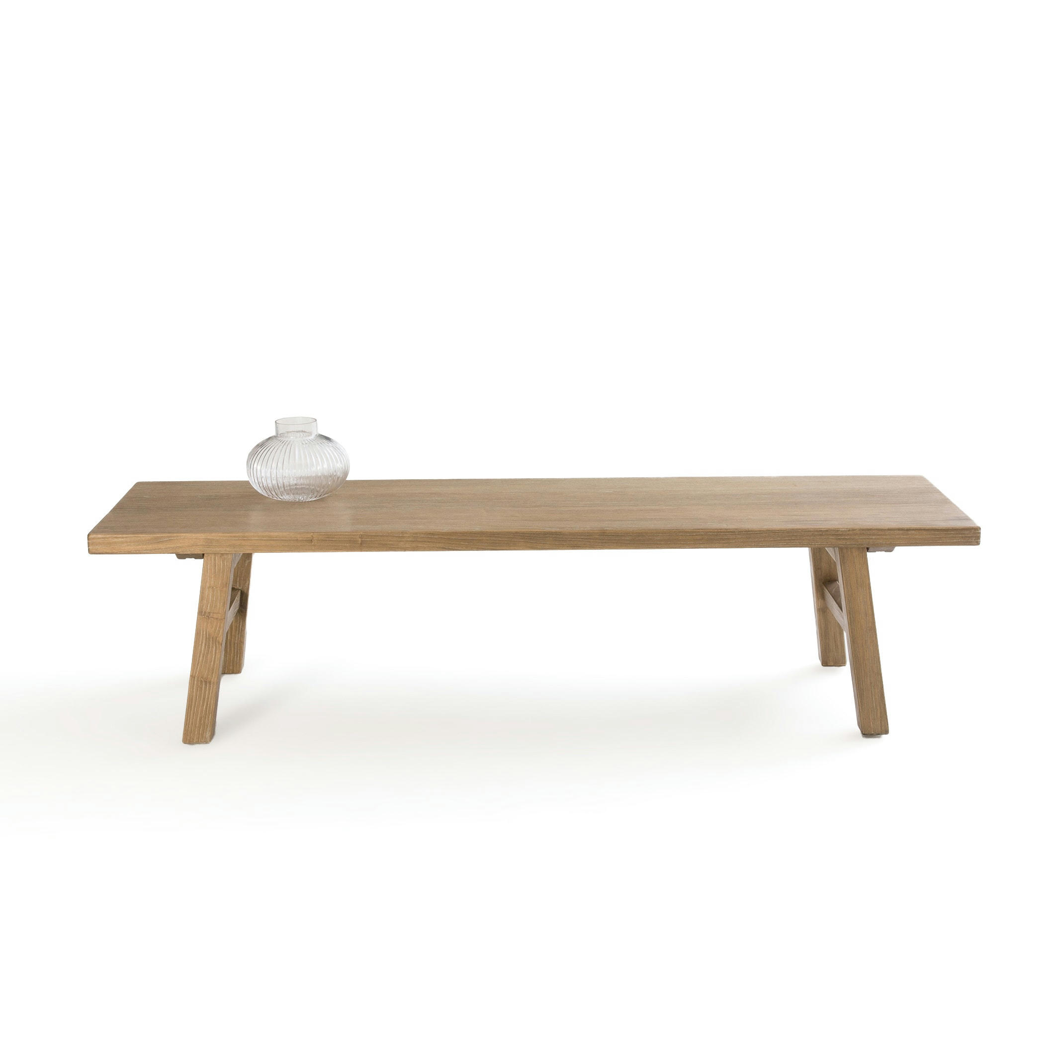 Table basse en orme massif, Asayo