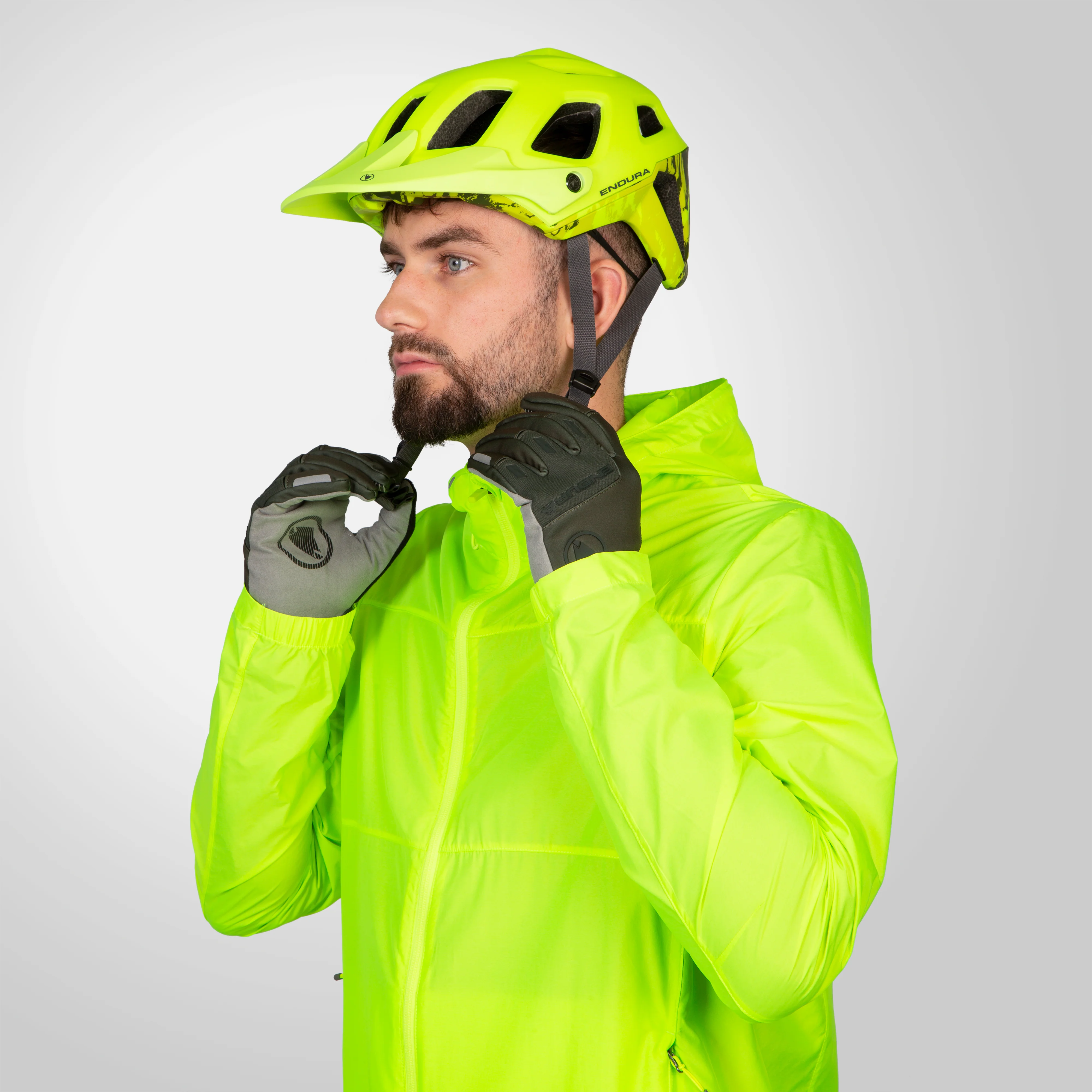 Men's Hummvee Windproof Shell Jacket - Bright Yellow
