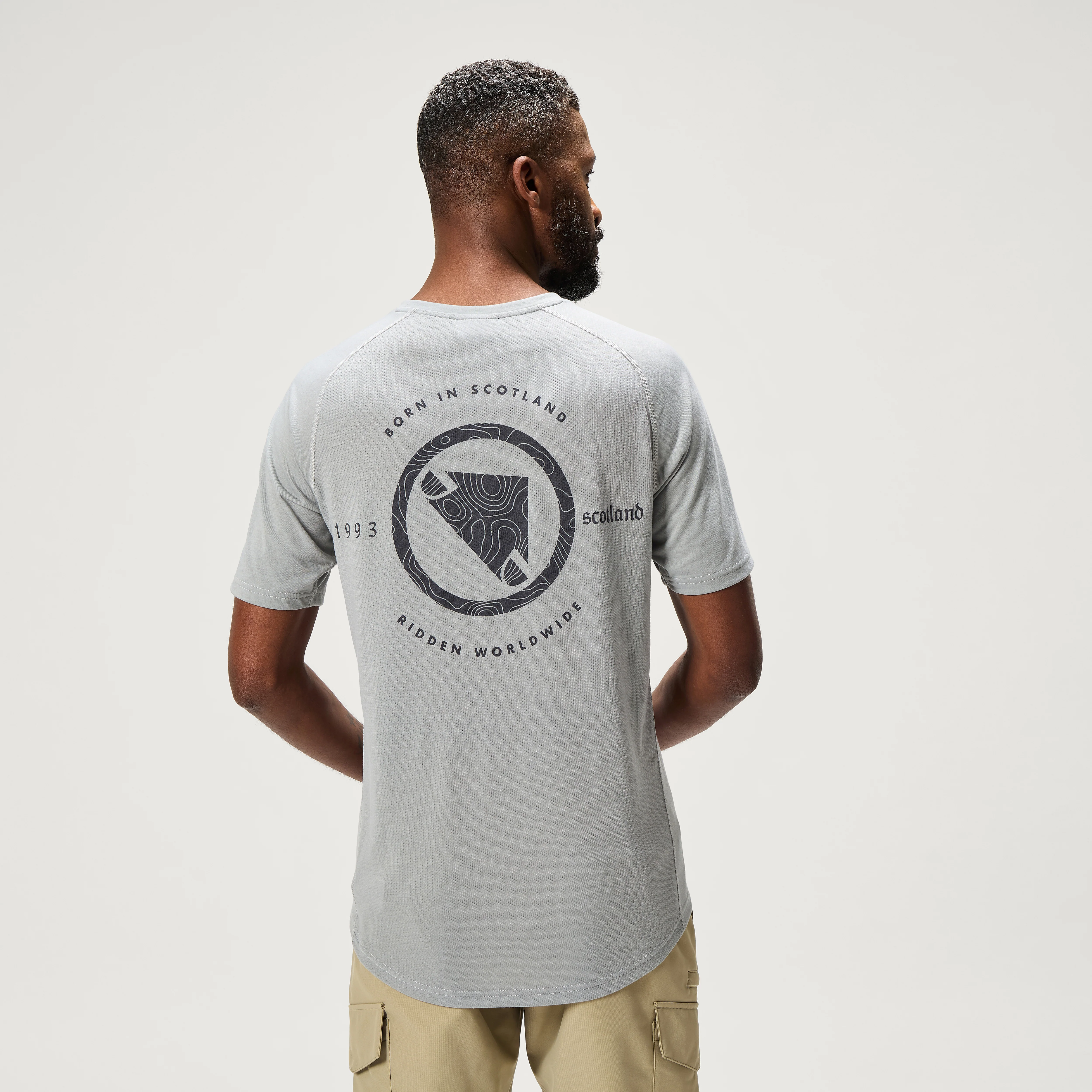 Men's Loop S/S Tech Tee - Dreich Grey