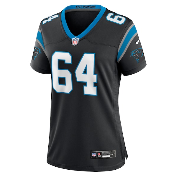 Brett Toth Carolina Panthers Nike Women's  Game Jersey -  Black