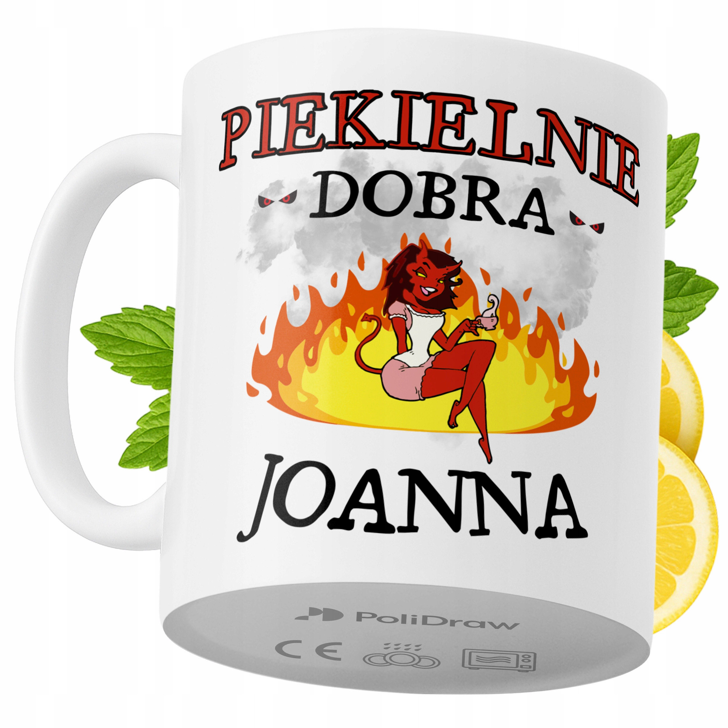 Kubek Dla Joanny na Prezent z Nadrukiem ze Zdjęciem 330 ml PoliDraw