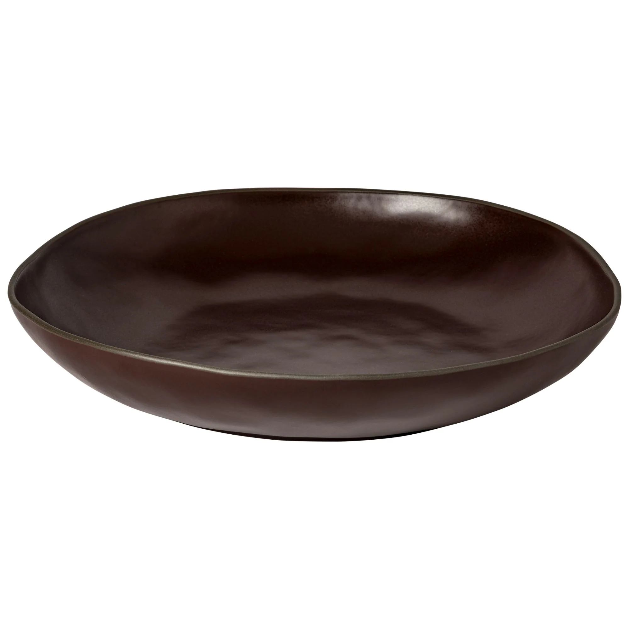 Low Serving Bowl Stacked Organic