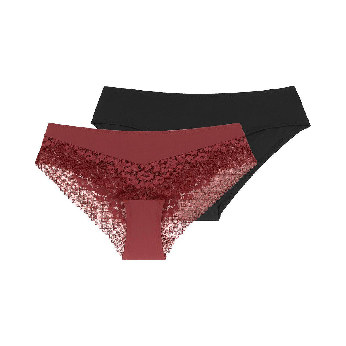 Lot de 2 slip dentelle Kelsea