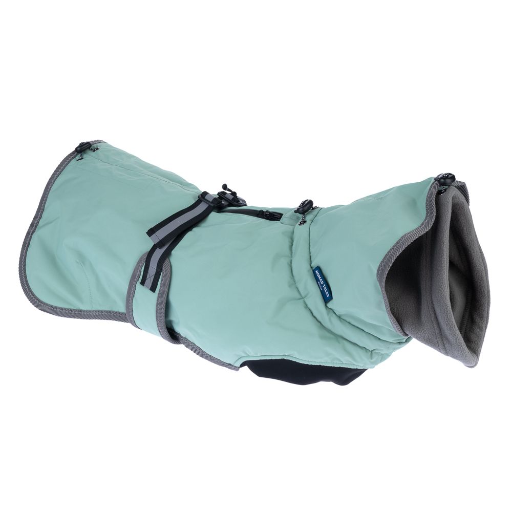 Nomad Tales Bloom Dog Coat - Granite