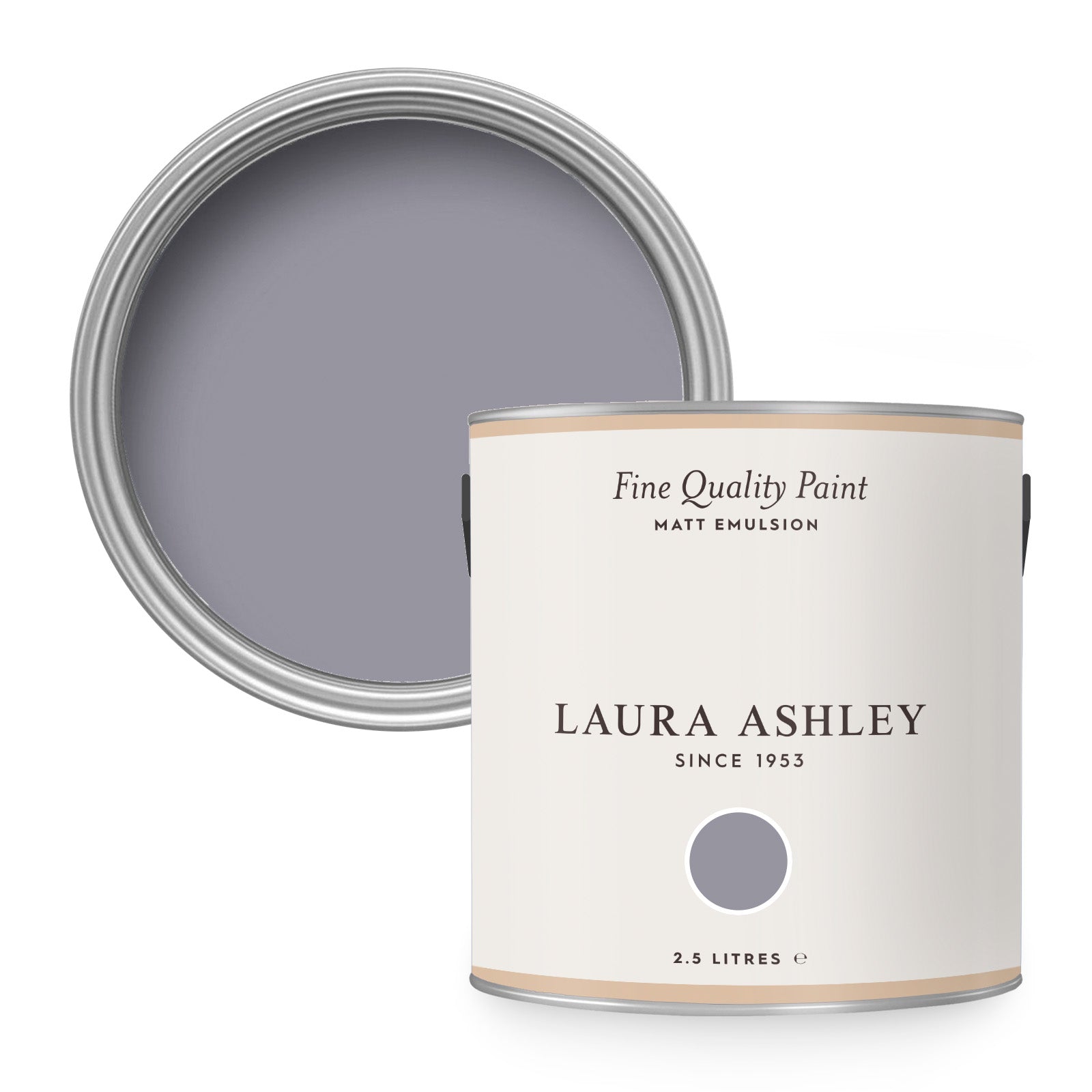 Laura Ashley Muurverf Mat Pale iris 2,5 liter