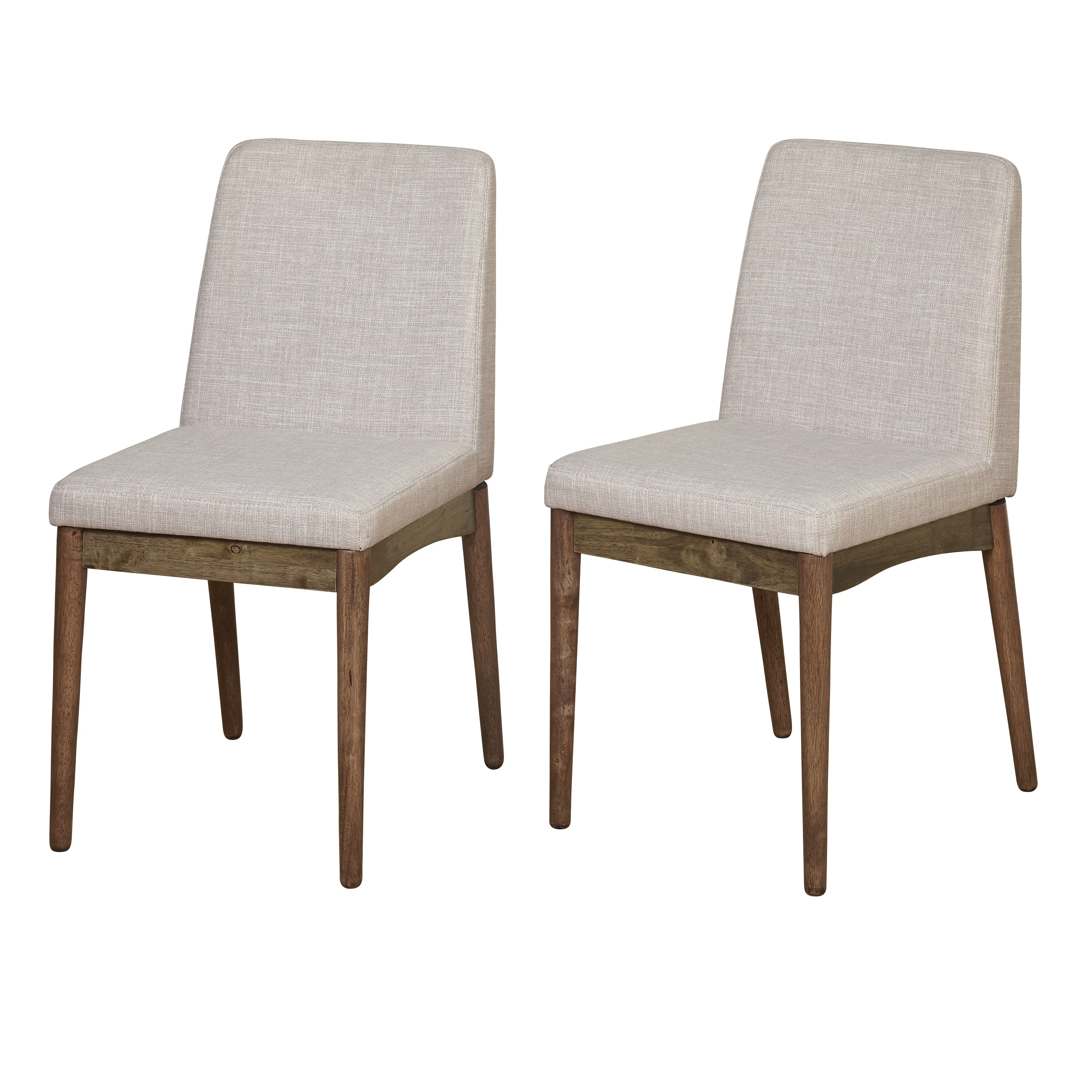Carson Carrington Lulea Mid-Century Upholstered Dining chairs (Set of 2)