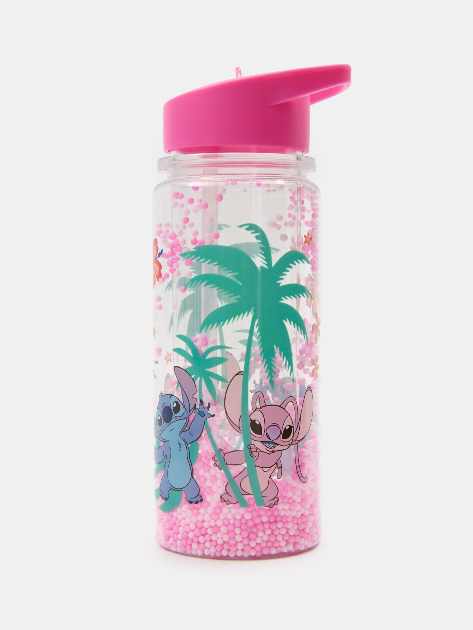Bidon z uchwytem i słomką Lilo & Stitch