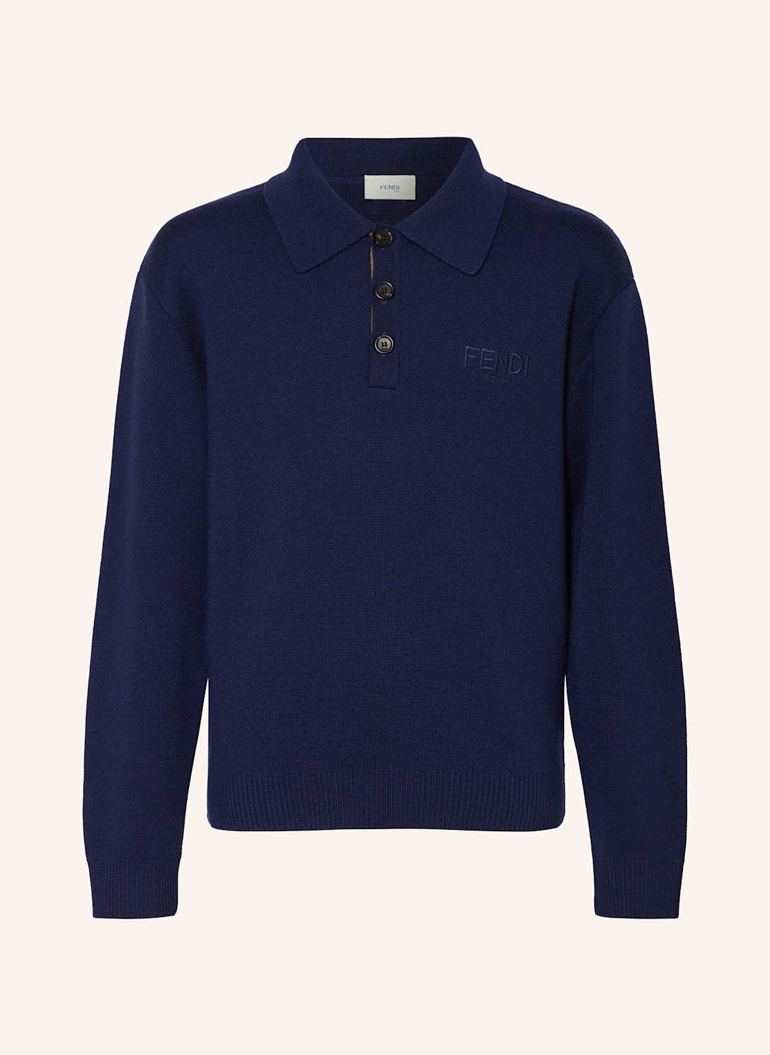 FENDI Strick-Poloshirt