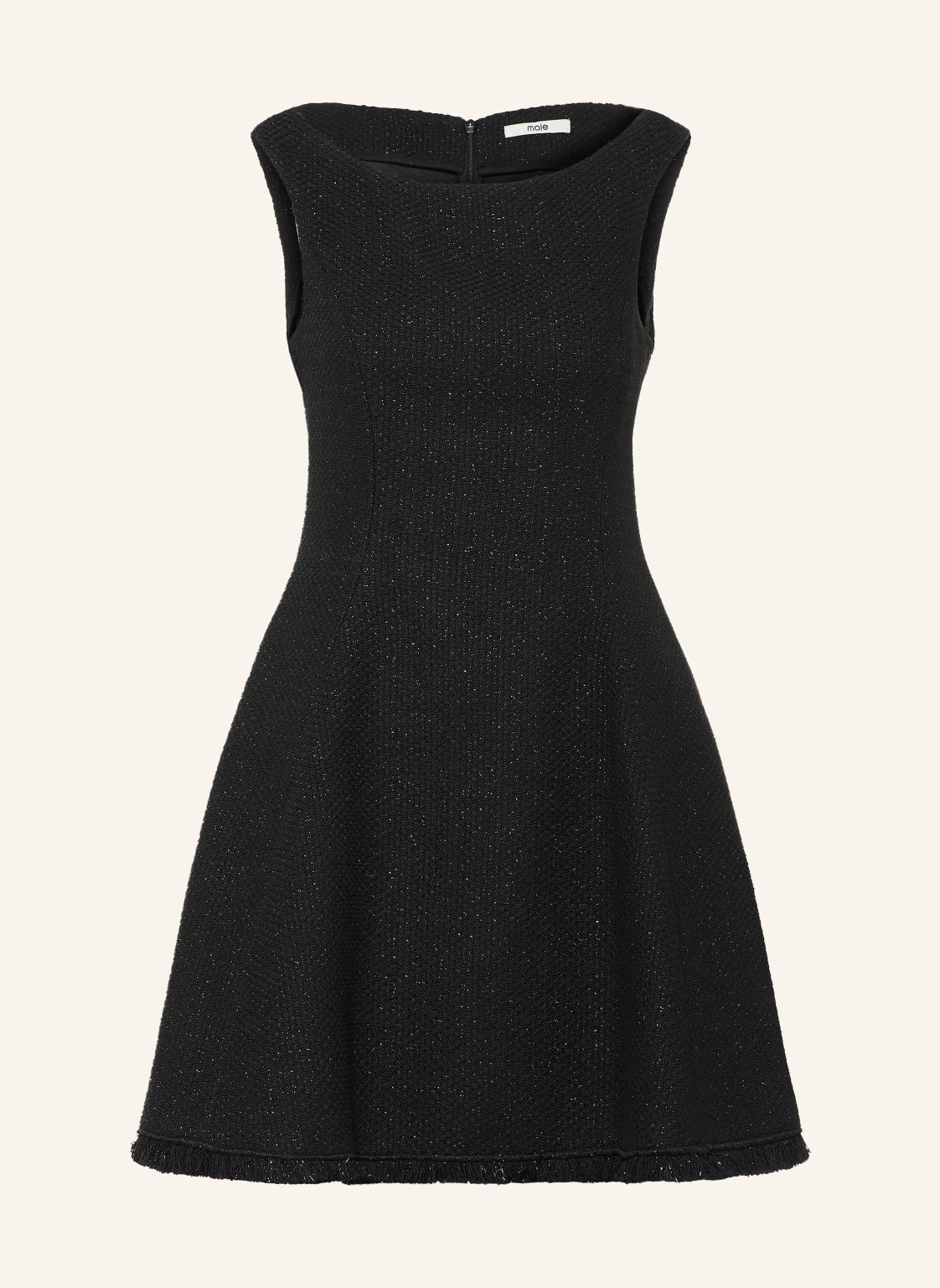 maje Kleid mit Glitzergarn