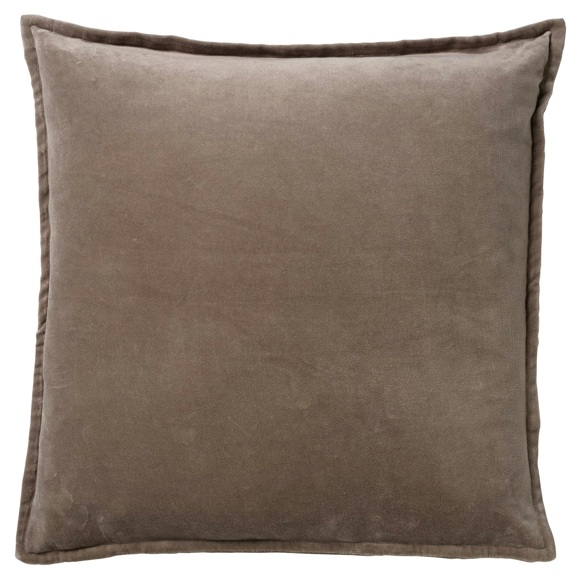 CAITH - Housse de coussin multicolore en velours-50x50 cm uni