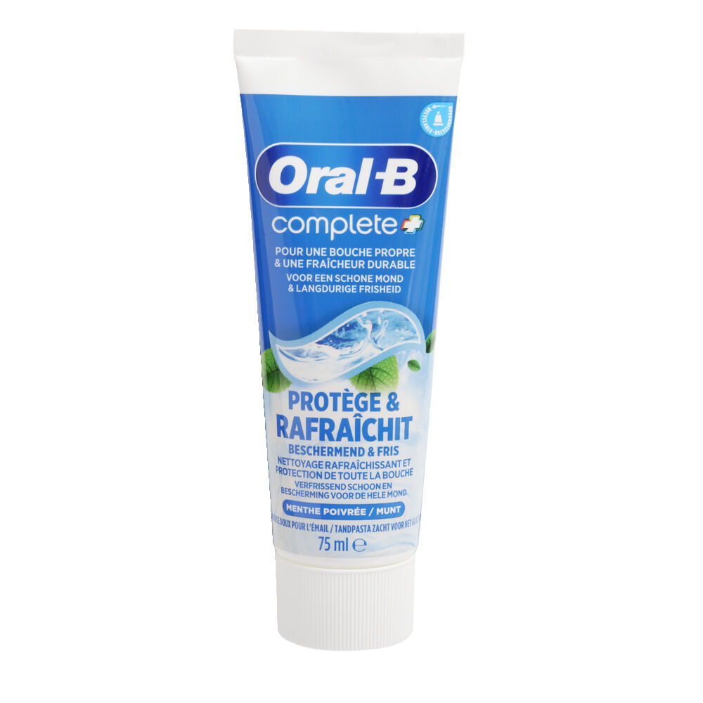 Dentifrice Oral-B Complete Plus Protège et rafraÎchit 75ml