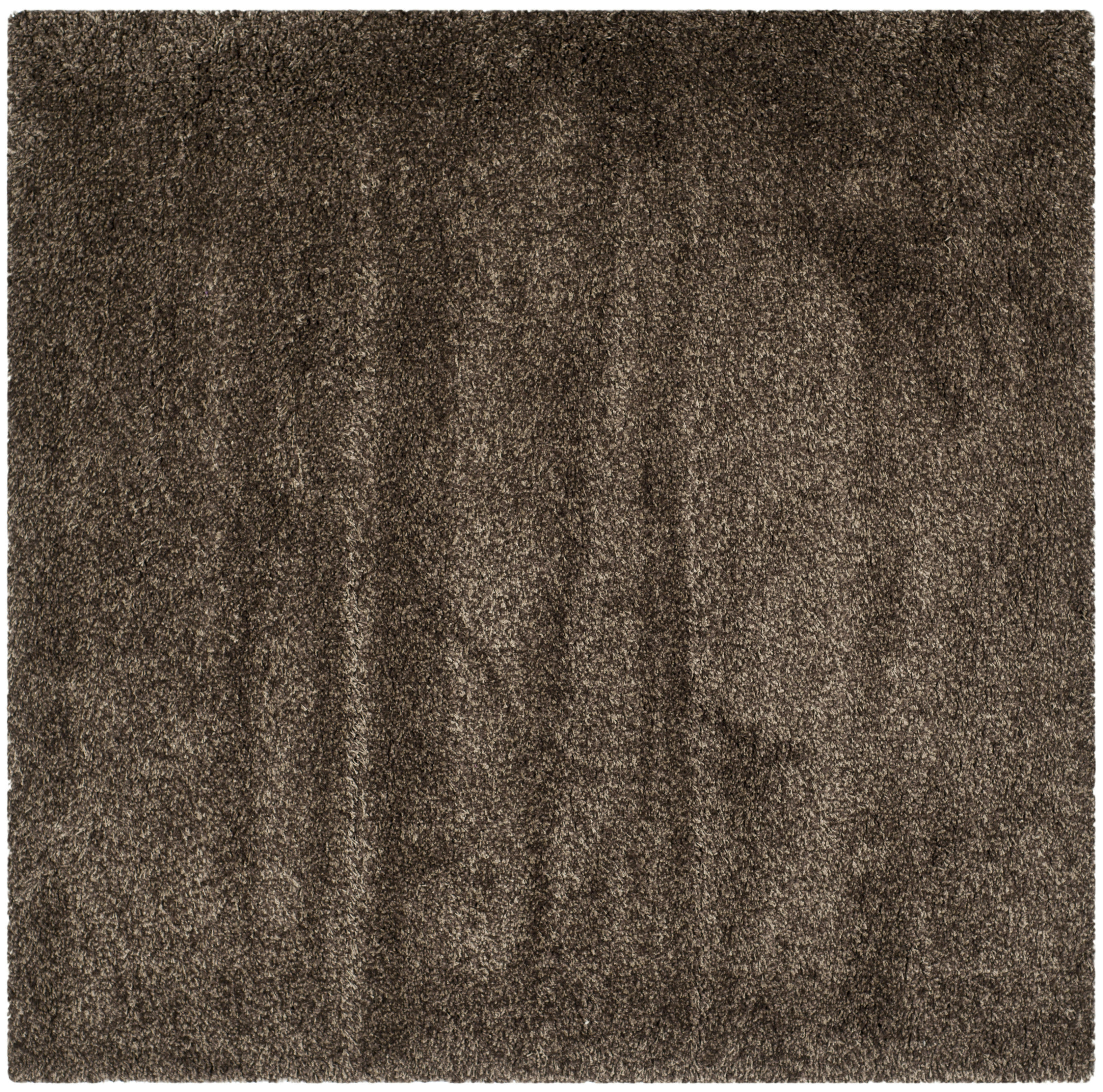 CALIFORNIA SHAG - Tapis de salon interieur en champignon, 201 x 201 cm