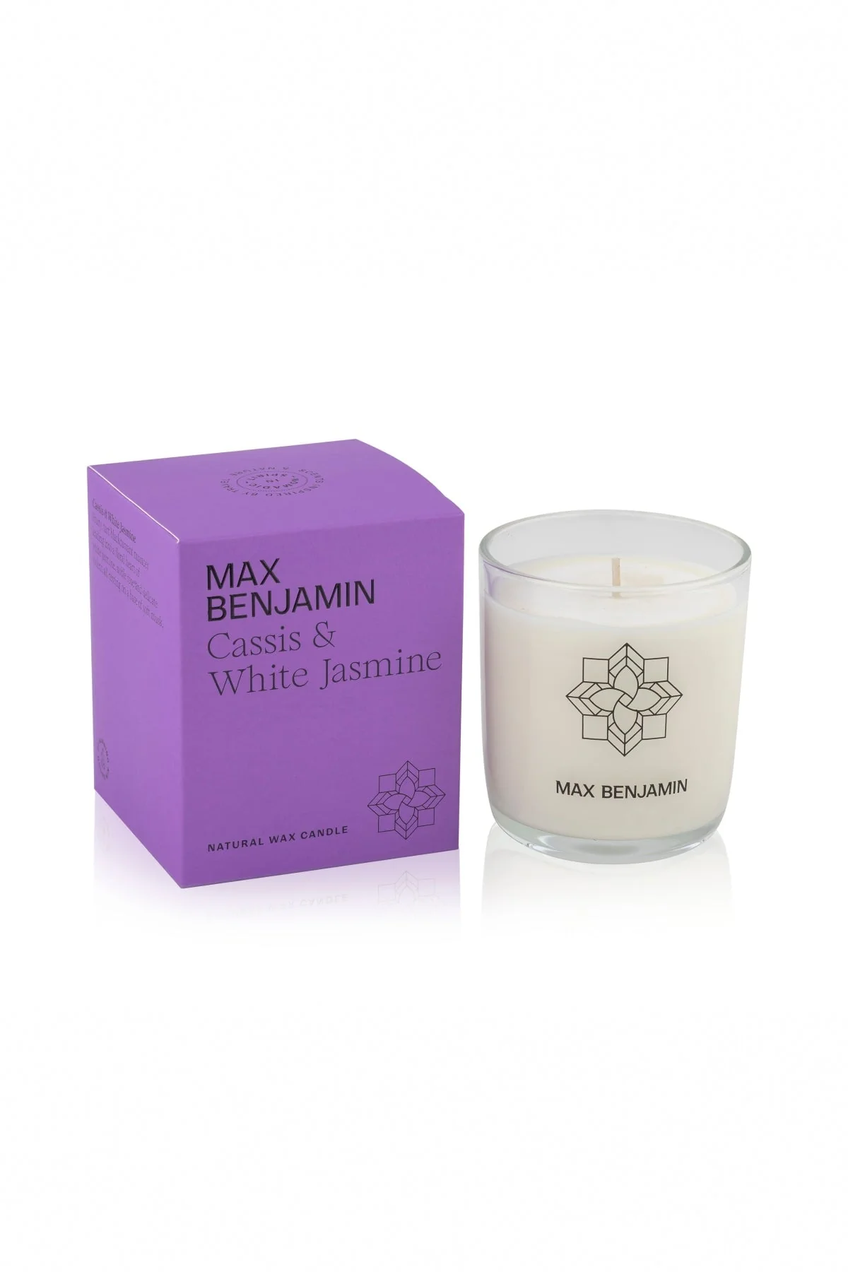 Max Benjamin Cassis & White Jasmine Candle
