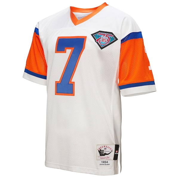 John Elway Denver Broncos 1994  Authentic Throwback Retired Player Jersey - White