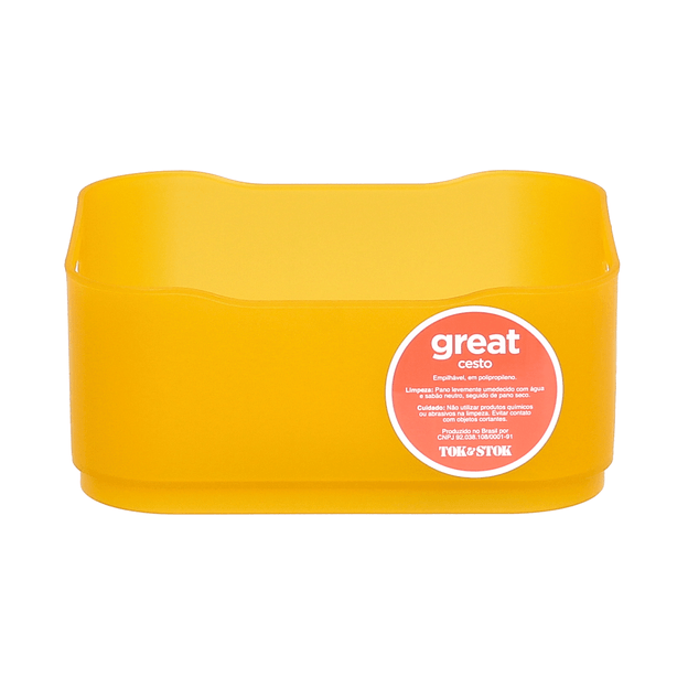 CESTO 18 CM X 15 CM X 8 CM GREAT