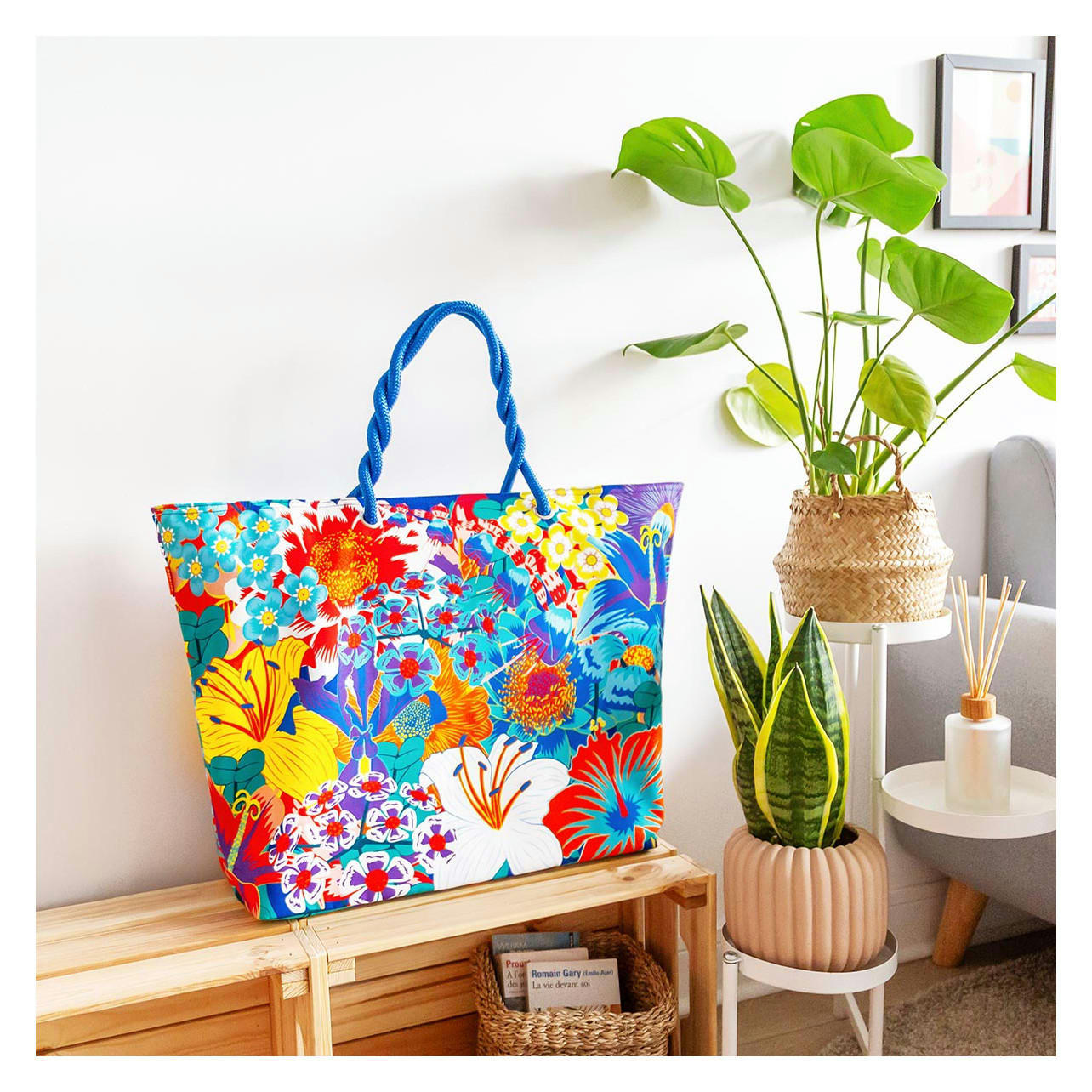 BEACH BAG - Très grand cabas de plage