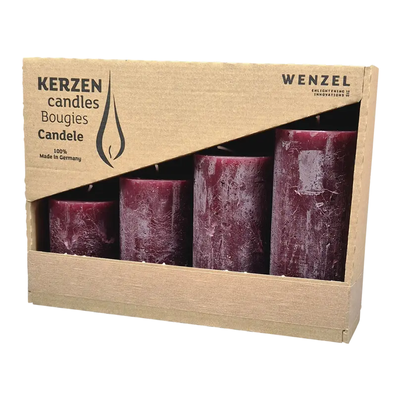 Kerzen-Set Rustic-Safe