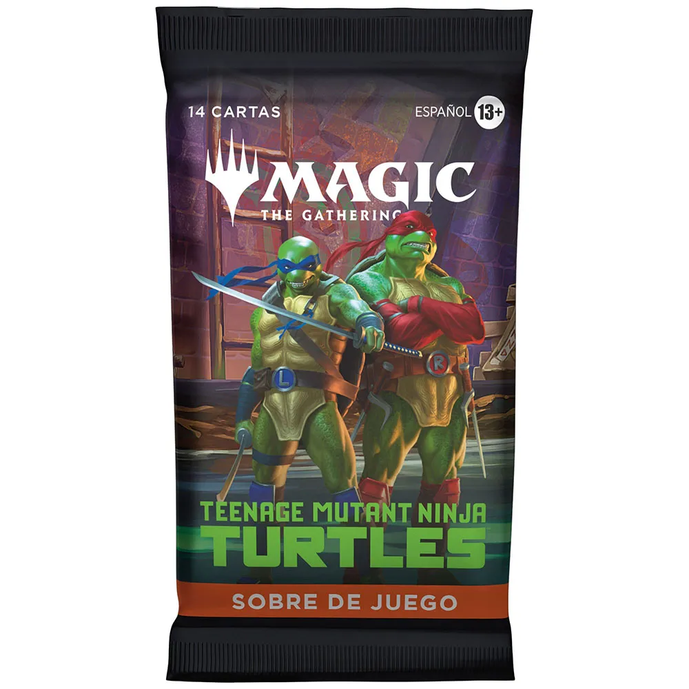 Wizards Of The Coast Magic: The Gathering TMNT Spanish trading cards