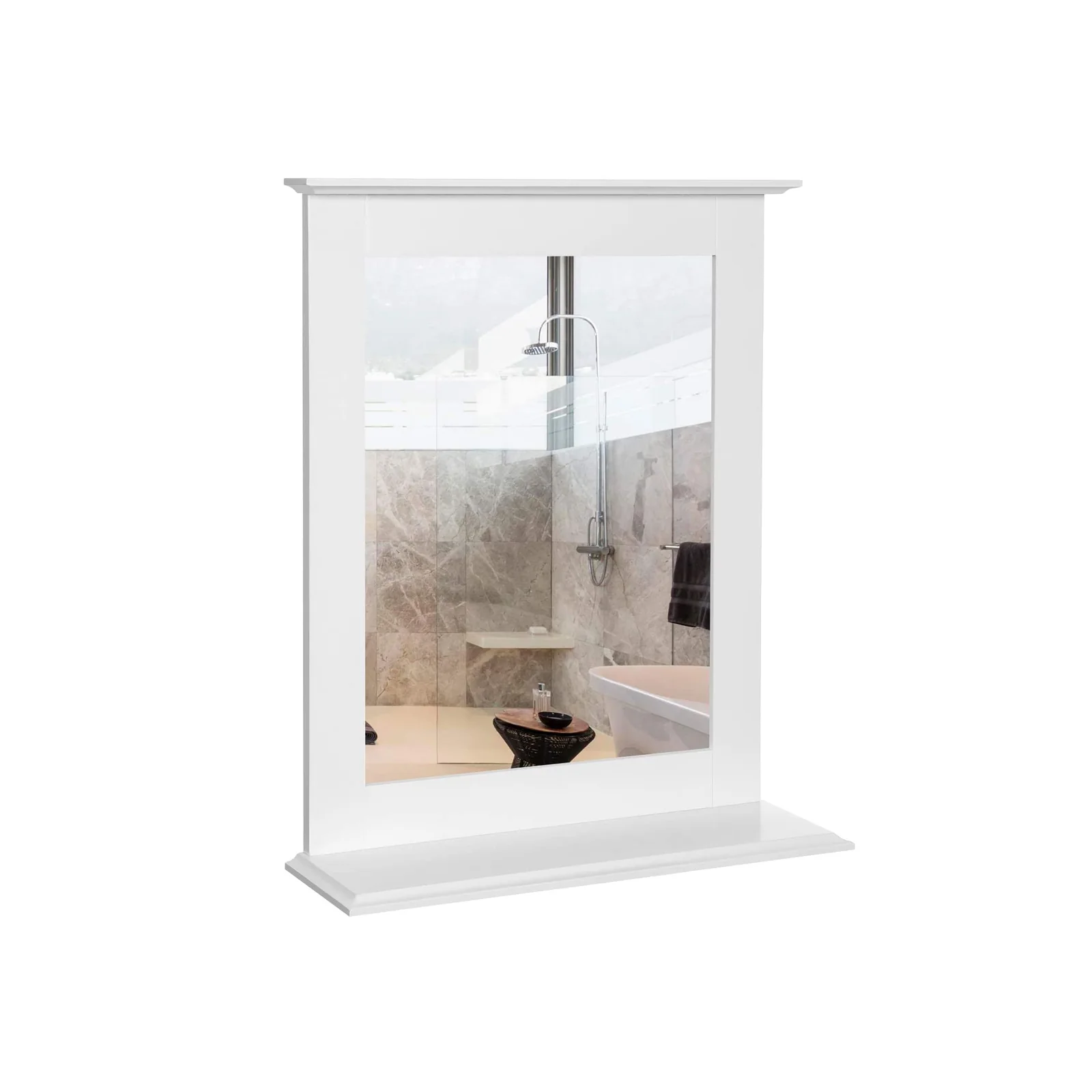Miroir mural blanc