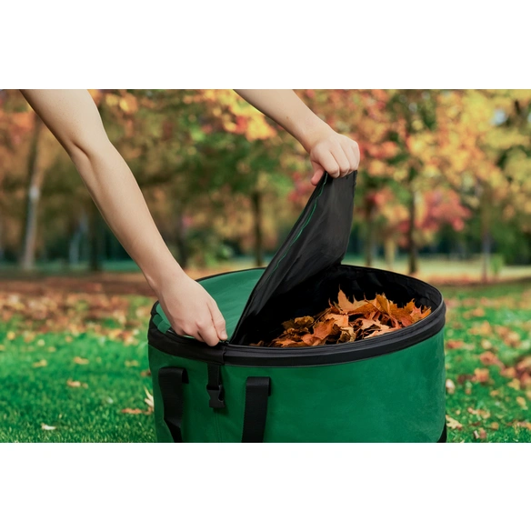 Gartenabfallsack »Close Pop-Up«, ØxH: 53 x 68 cm, mit Deckel, 150 Liter, Polyester, grün