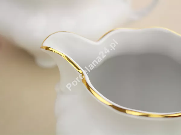 Garnitur do kawy na 12 osób (39el) Ćmielów- Bolero 3604 ZŁOTA LINIA