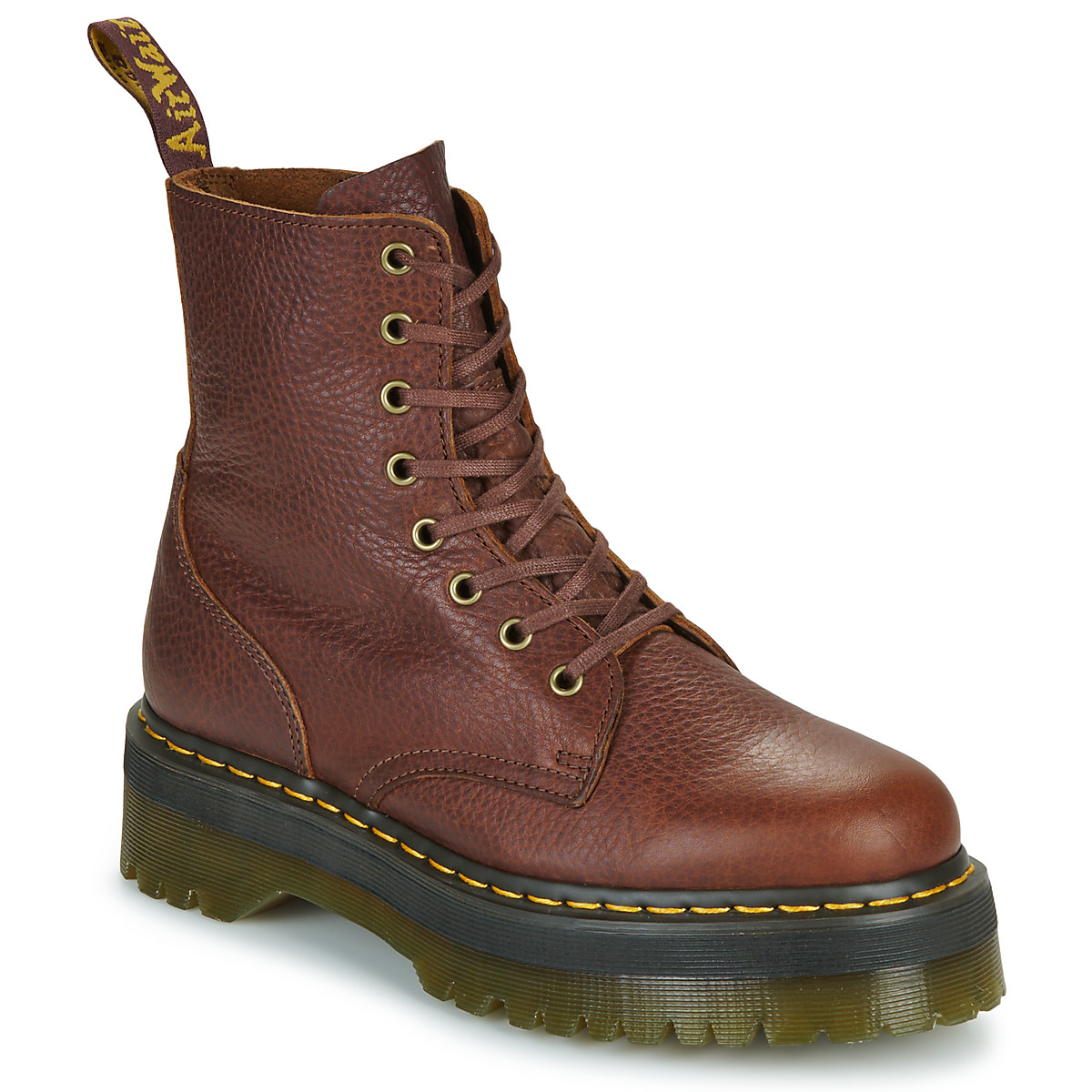 Dr. Martens - Jadon 8 Eye Boot Cashew Ambassador - Brown