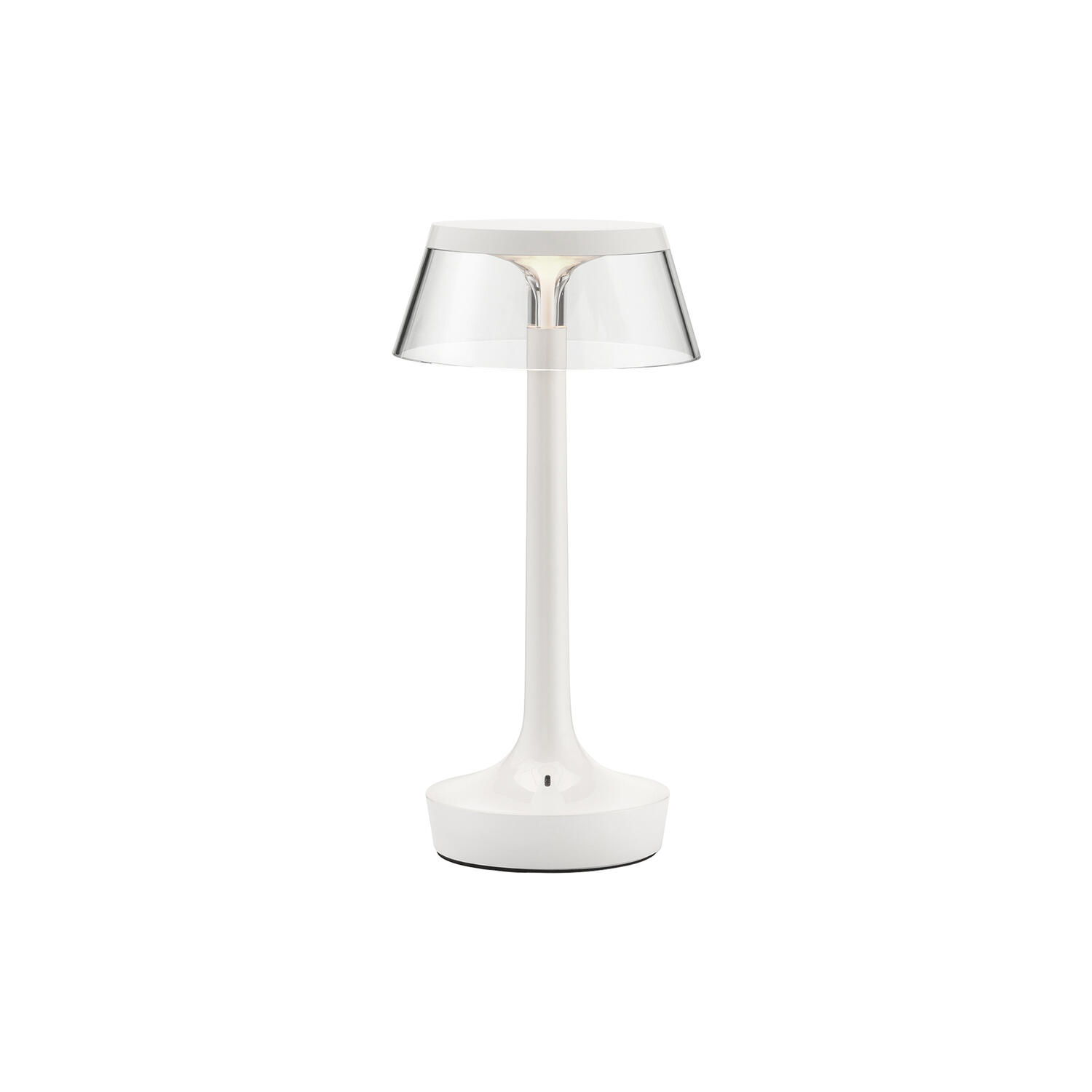 Bon Jour Unplugged Table Lamp, almost white