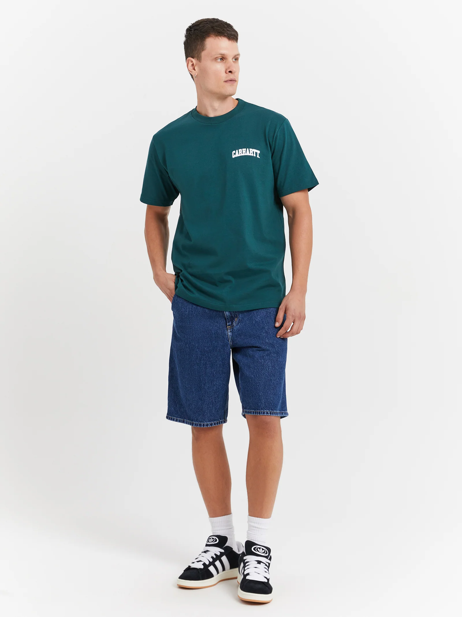 Short Sleeve University Script T-Shirt
