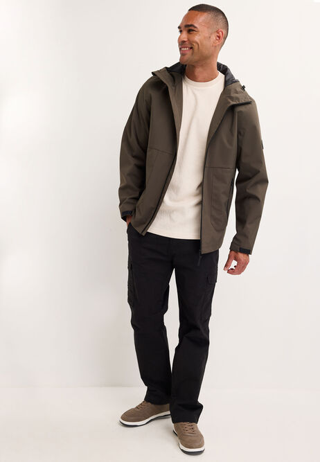 Mens Khaki Lightweight Jacket