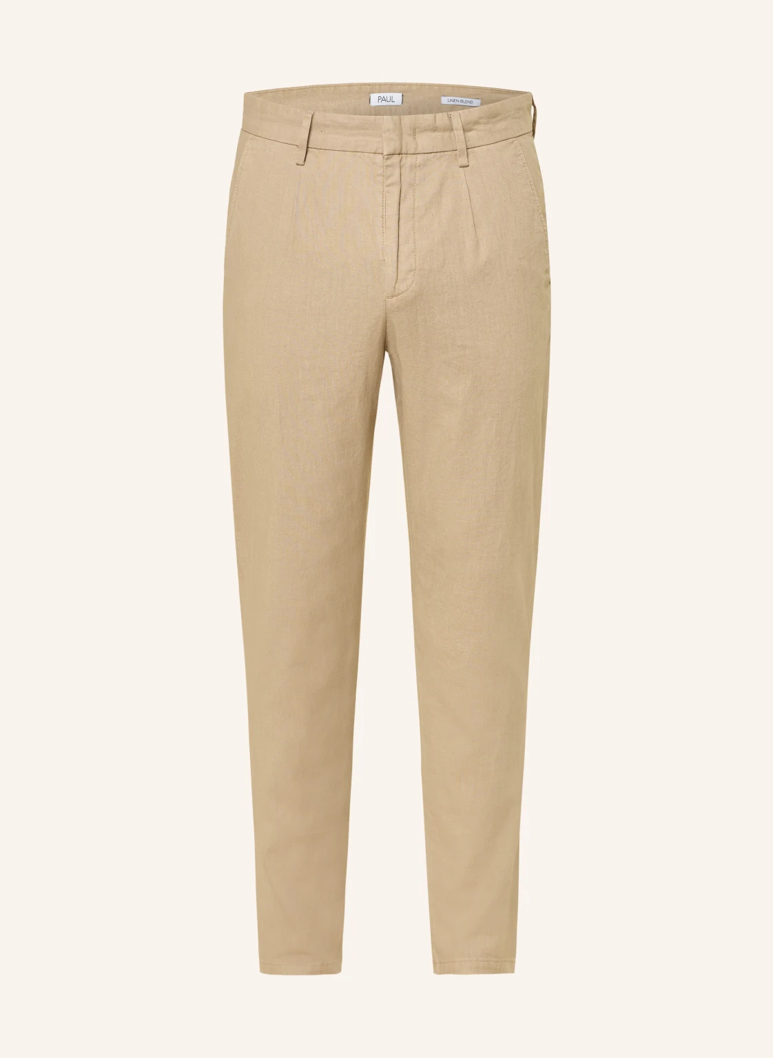 PAUL Chino Regular Fit mit Leinen