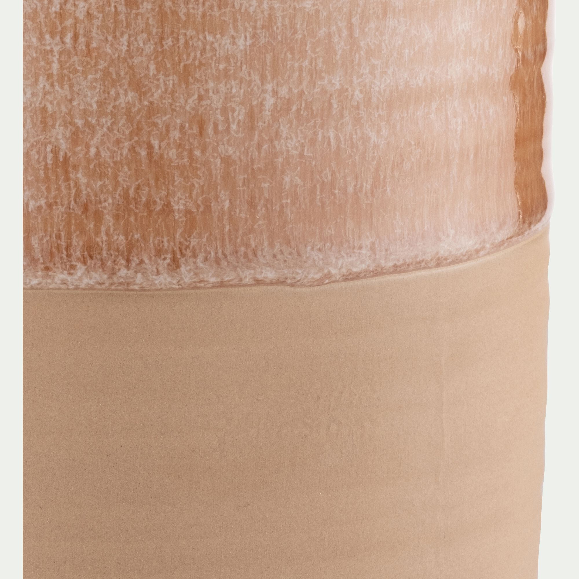 BOCARA - Bocal avec couvercle 1L en grès - beige