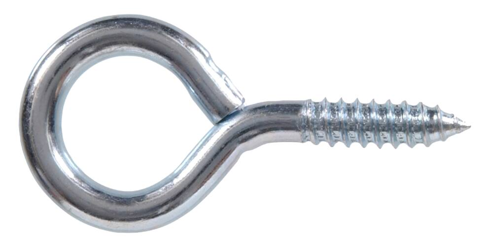 Hillman Screw Eyes Short Shank, 9/16-in, 12-pk