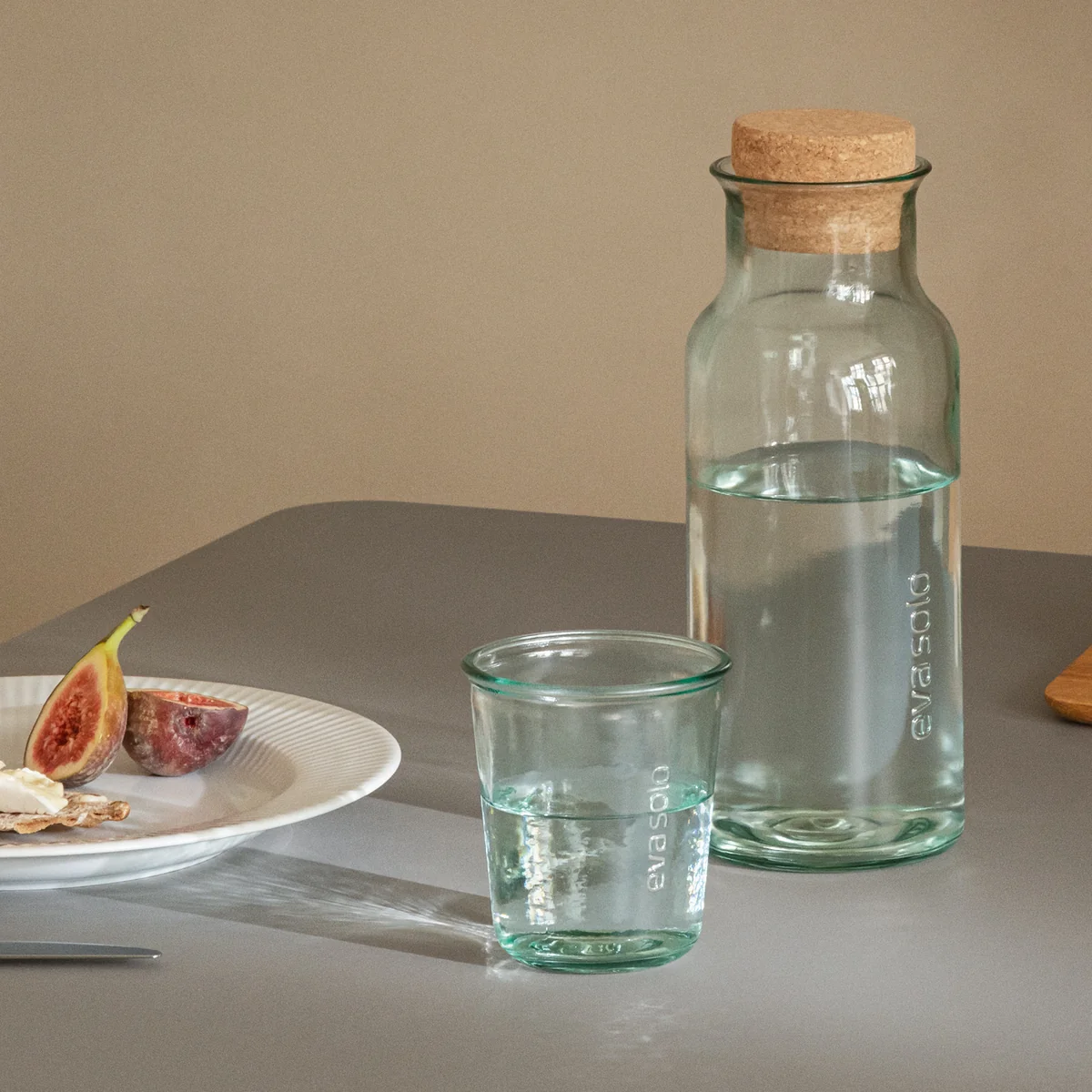 Eva Solo - Recycled Karaffe mit Korken 1 l