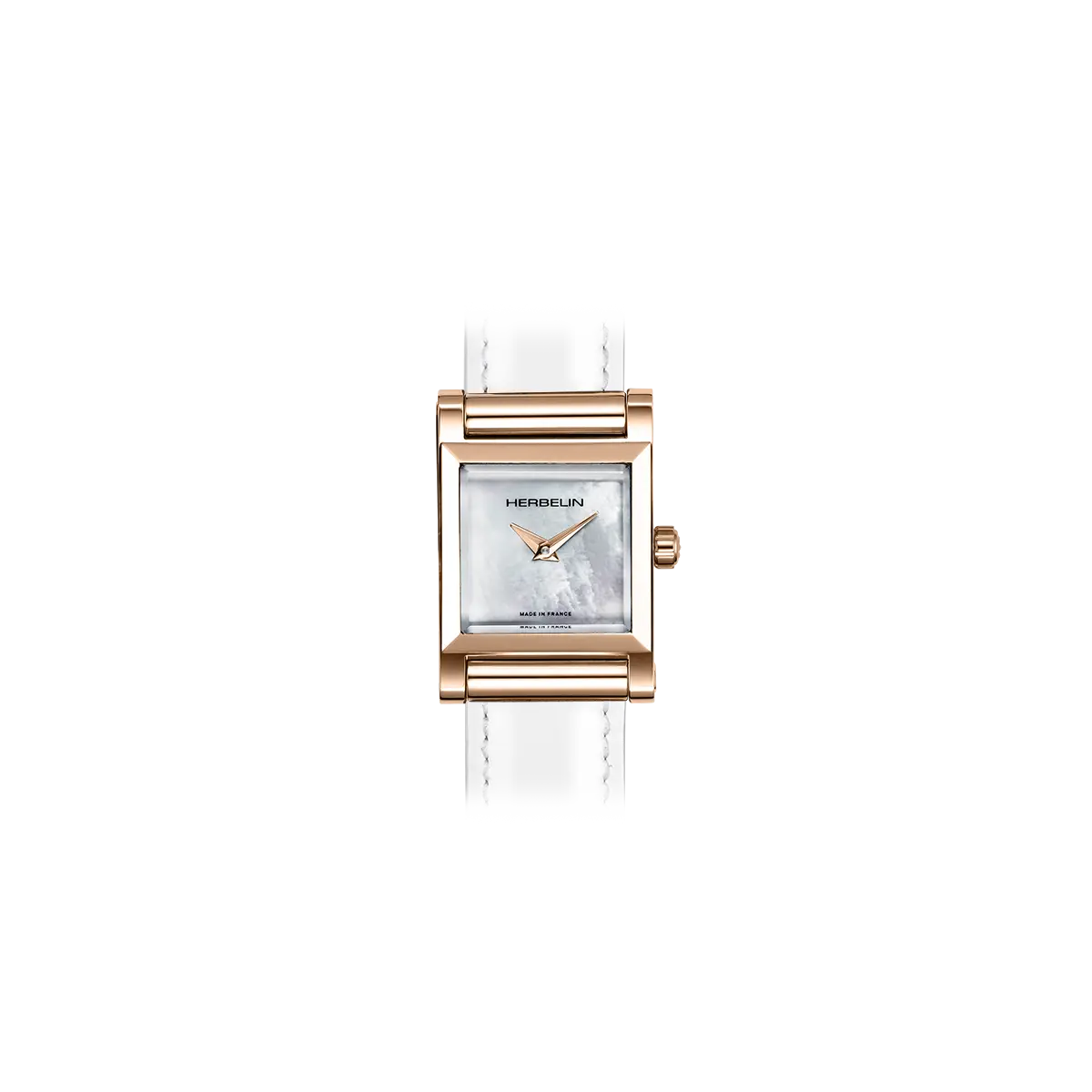 ANTARÈS – CARRÉ – PVD OR ROSE