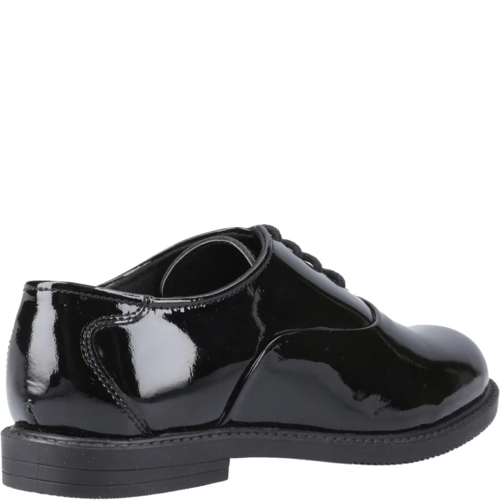 Hush Puppies Nellie Patent Senior School Shoes