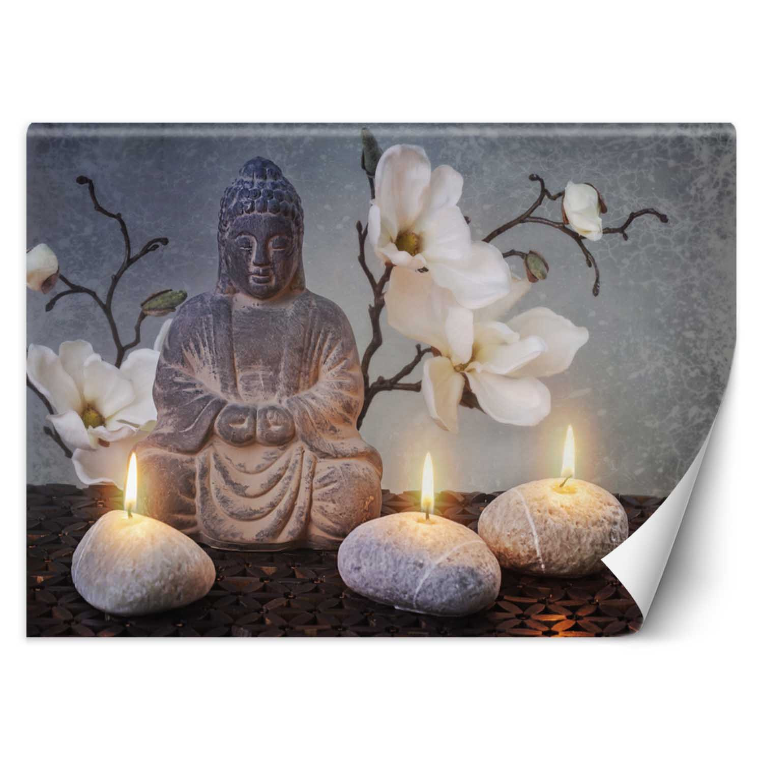 Feeby Fototapeta, Budda i świece 150x105