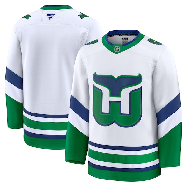 Carolina Hurricanes  Throwback Premium Jersey - White/Red/Black