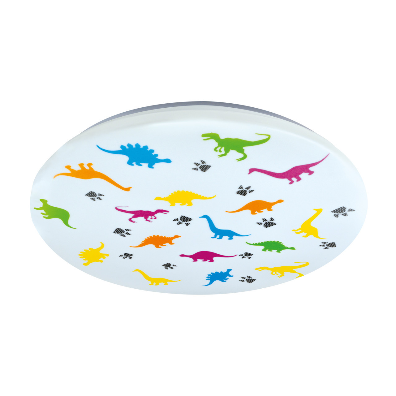Plafon KIDIokrągły multikolor-biały LED 1x20W 33,5cm 1300lm IP44 Struhm
