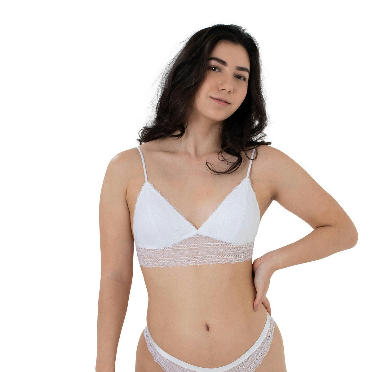 Lot de 2 bralettes dentelle Caia
