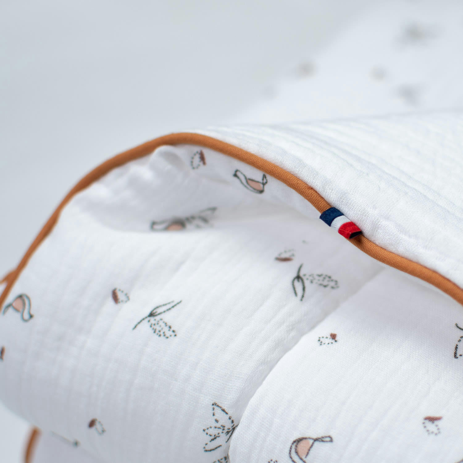 MELODY - Gigoteuse d'emmaillotage en coton  100% coton et gaze de coton