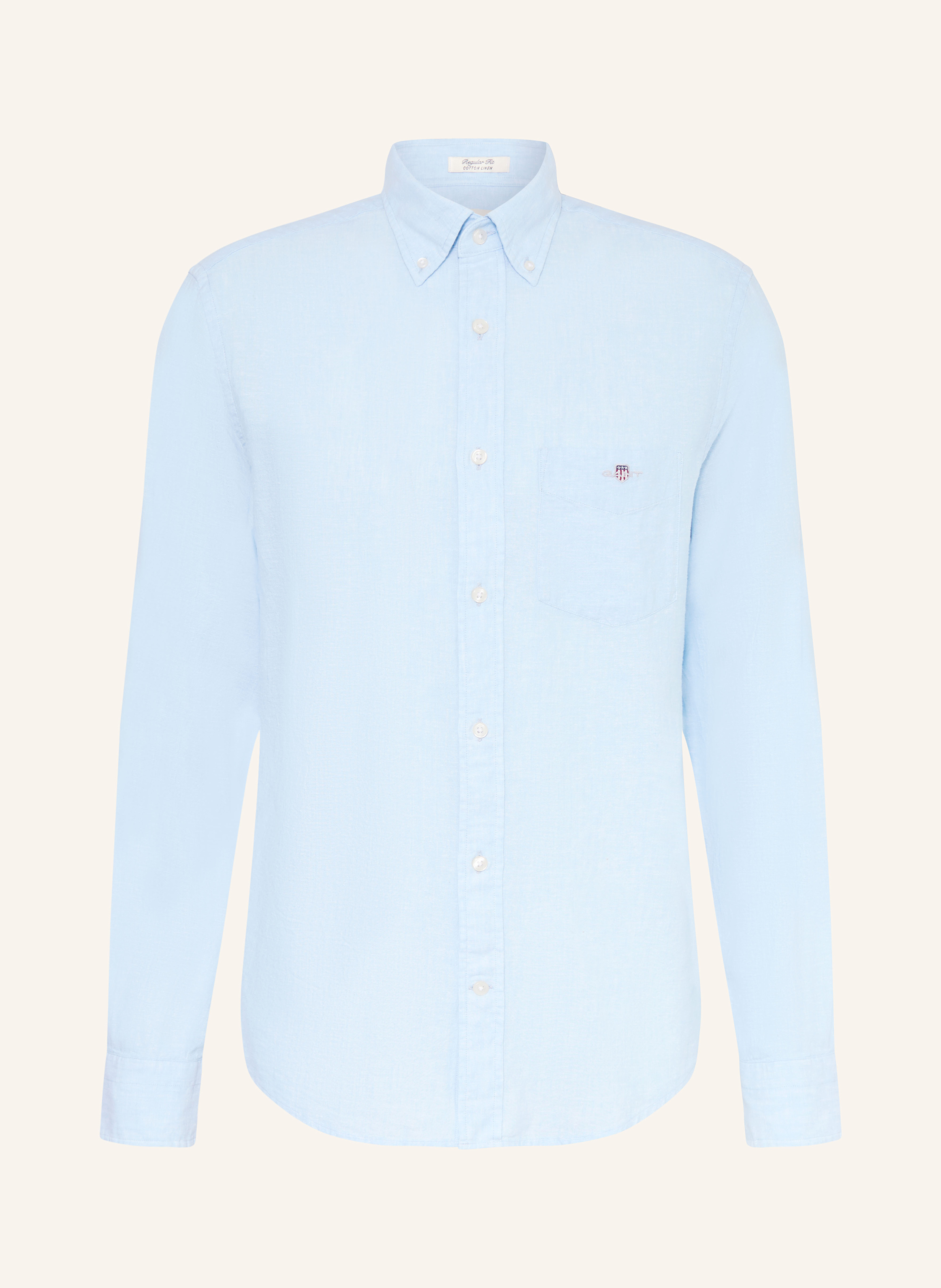 GANT Hemd Regular Fit mit Leinen