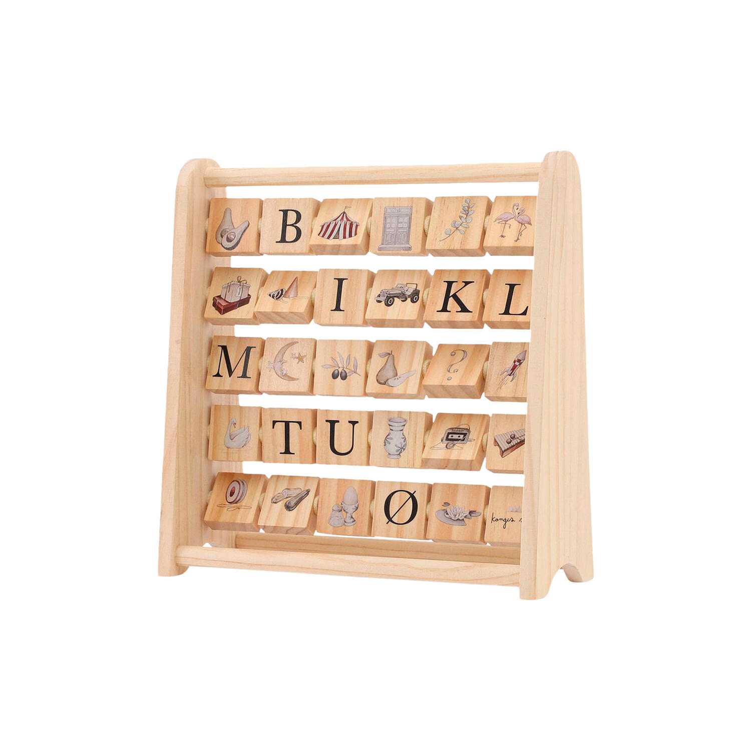 ABC Wooden Block Frame
