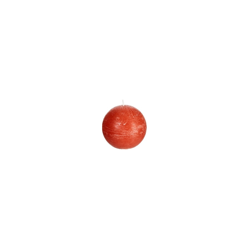 Bougie rustique Boule gingembre Ø 8 cm