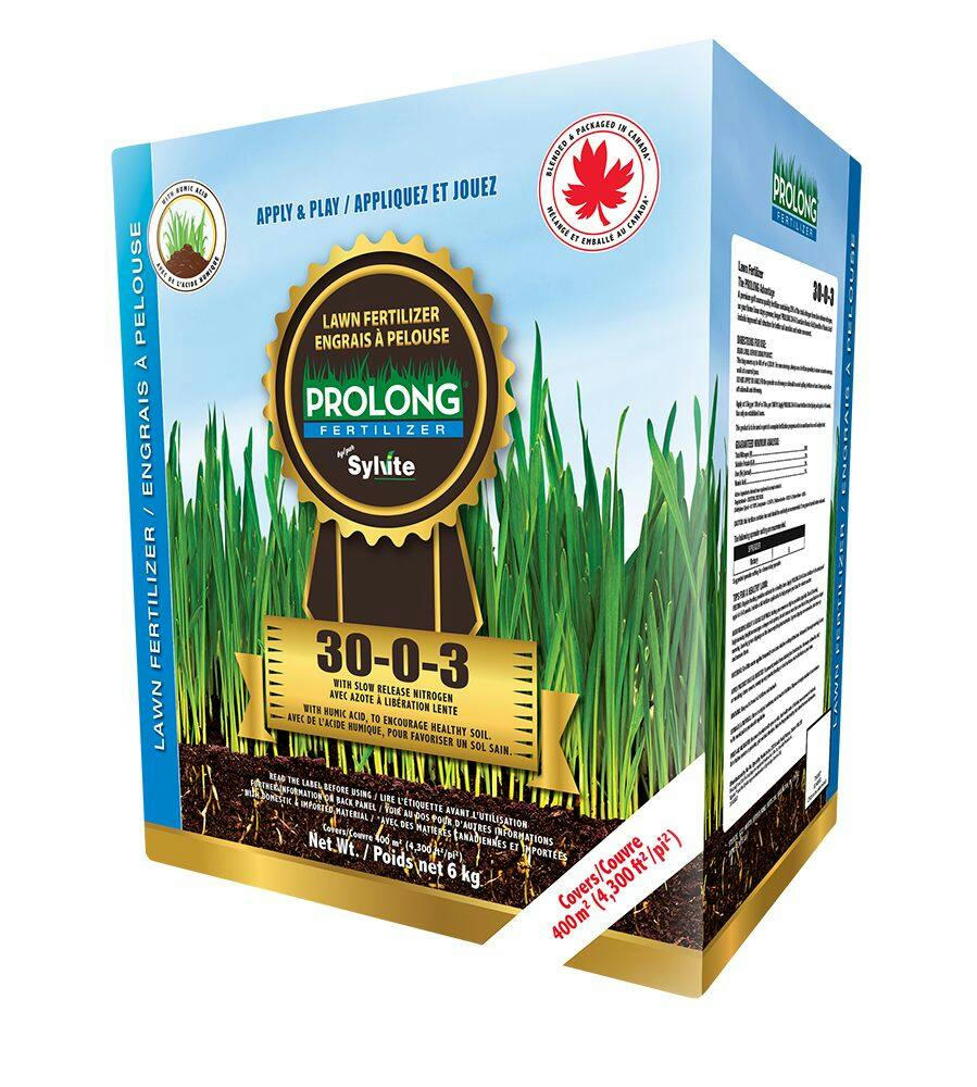 ProLong Slow Release Nitrogen Garden & Lawn Fertilizer, 30-0-3, 6-kg