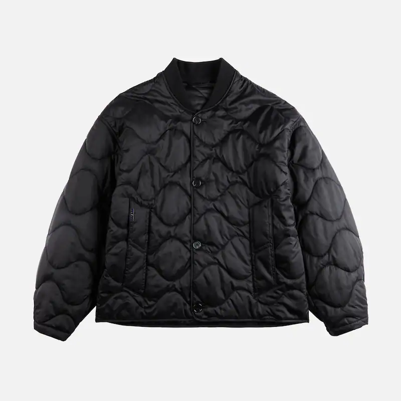 Bomber Jacket in quilted nylon
