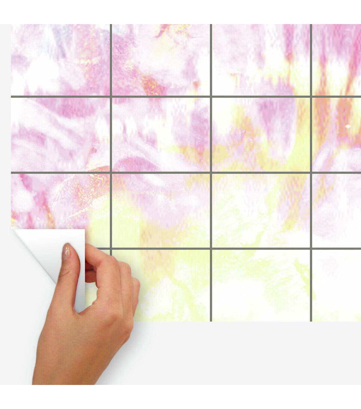 RoomMates Tie Dye Dry Erase Calendar Decal