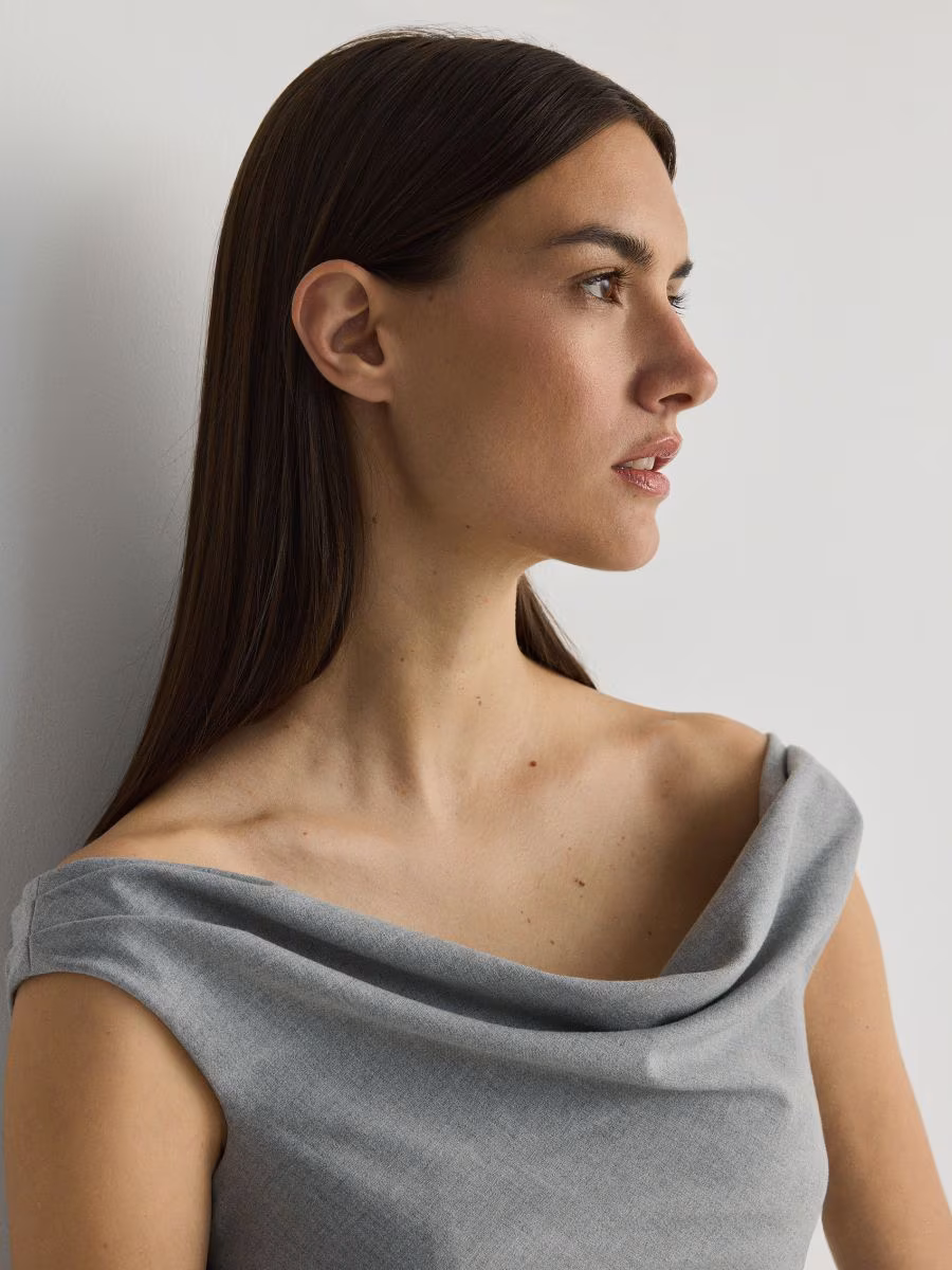 Blouse With Pleats